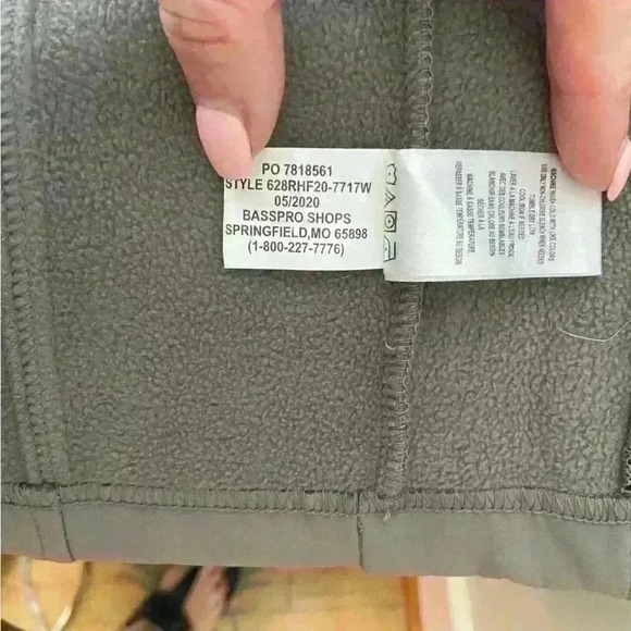 RedHead Softshell Fleece Jacket Men’s Size S Grey Outdoor Hiking Rain Fishing - Picture 9 of 11